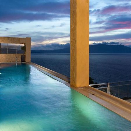 Beachfront Ravdoucha Epavlis Eleni Villa - Pool, Hot Tub, Gym, Sauna, Private Parking, Wifi Chania  ภายนอก รูปภาพ