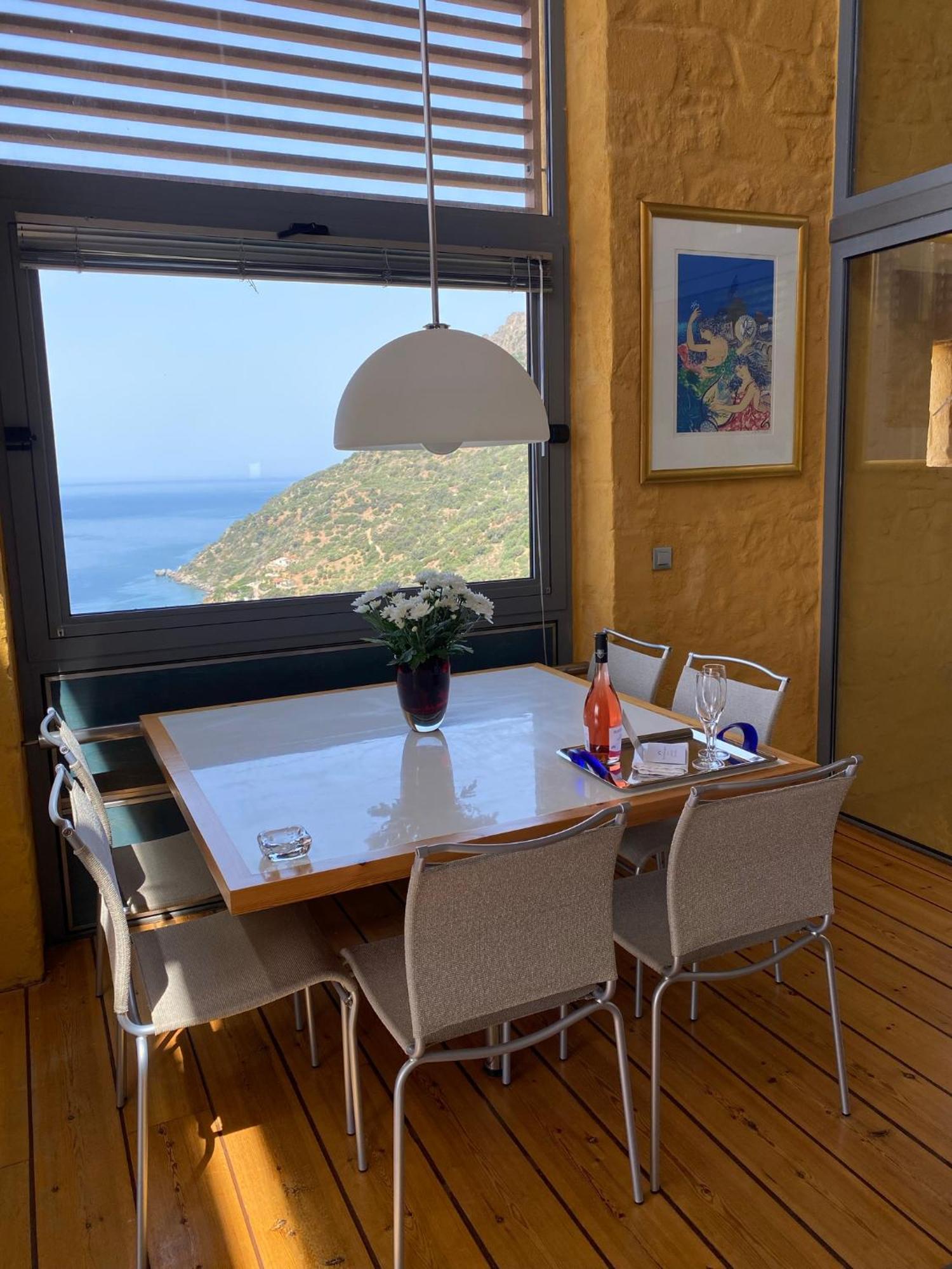 Beachfront Ravdoucha Epavlis Eleni Villa - Pool, Hot Tub, Gym, Sauna, Private Parking, Wifi Chania  ภายนอก รูปภาพ