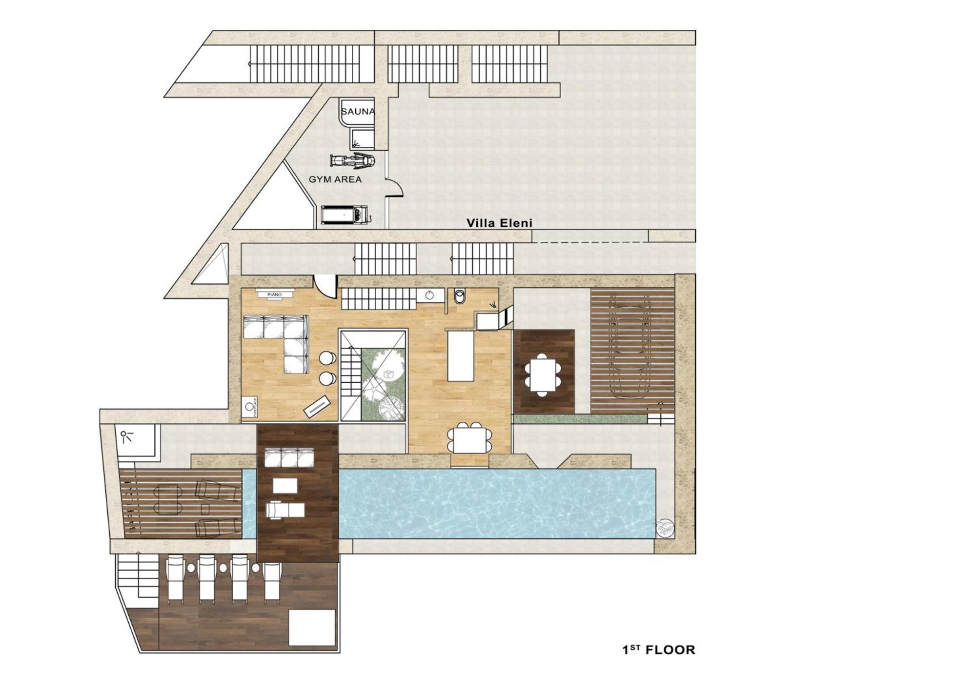 Beachfront Ravdoucha Epavlis Eleni Villa - Pool, Hot Tub, Gym, Sauna, Private Parking, Wifi Chania  ภายนอก รูปภาพ