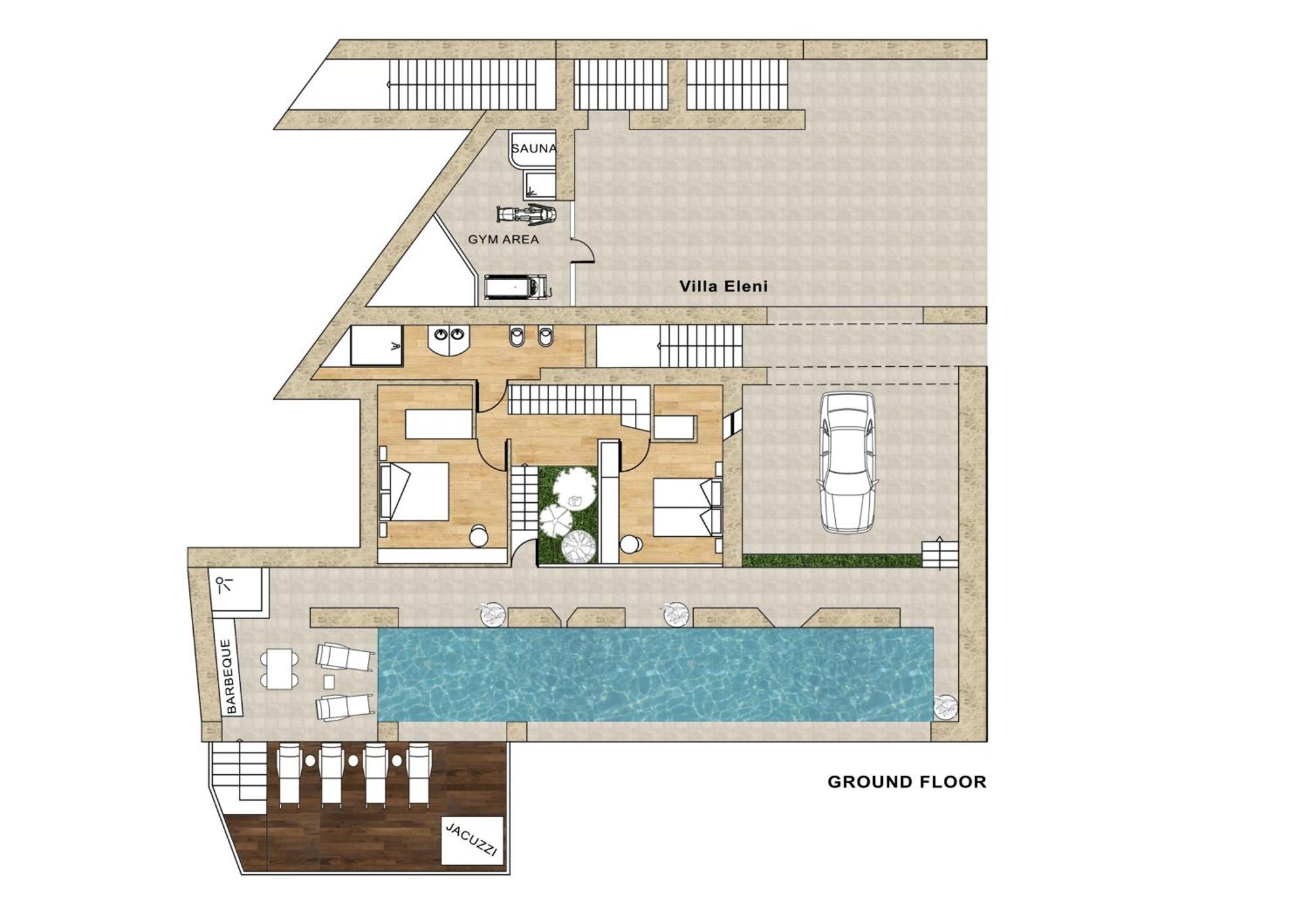 Beachfront Ravdoucha Epavlis Eleni Villa - Pool, Hot Tub, Gym, Sauna, Private Parking, Wifi Chania  ภายนอก รูปภาพ